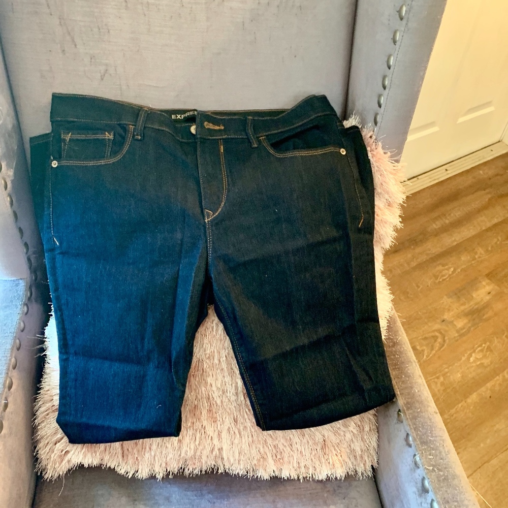 NWT Express Skinny Jeans Size 12 S - Picture 2 of 4